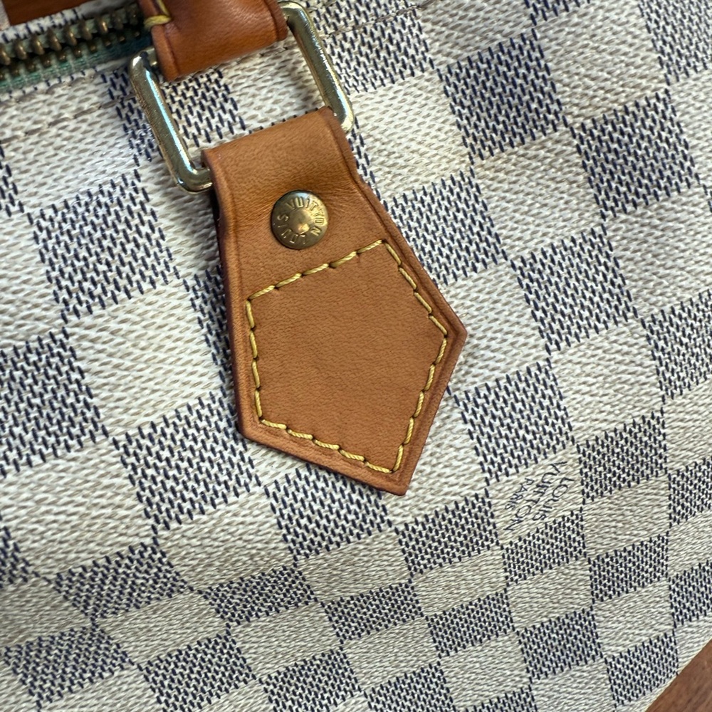 Louis Vuitton Speedy 30 Azur Damier - Picture 9 of 11
